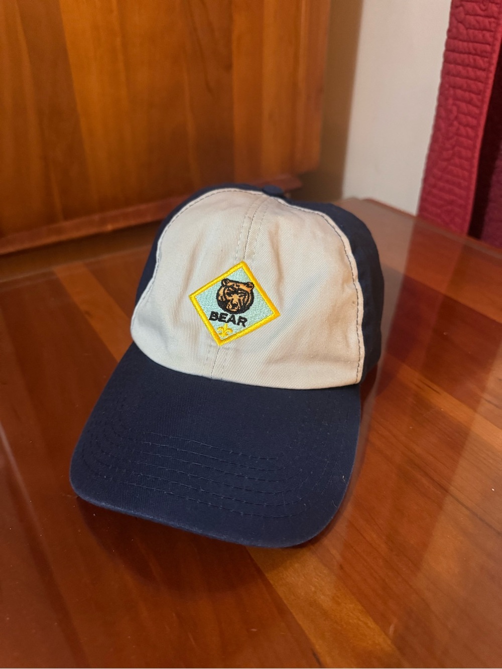 Cub Scouts Bear Kids Baseball Cap